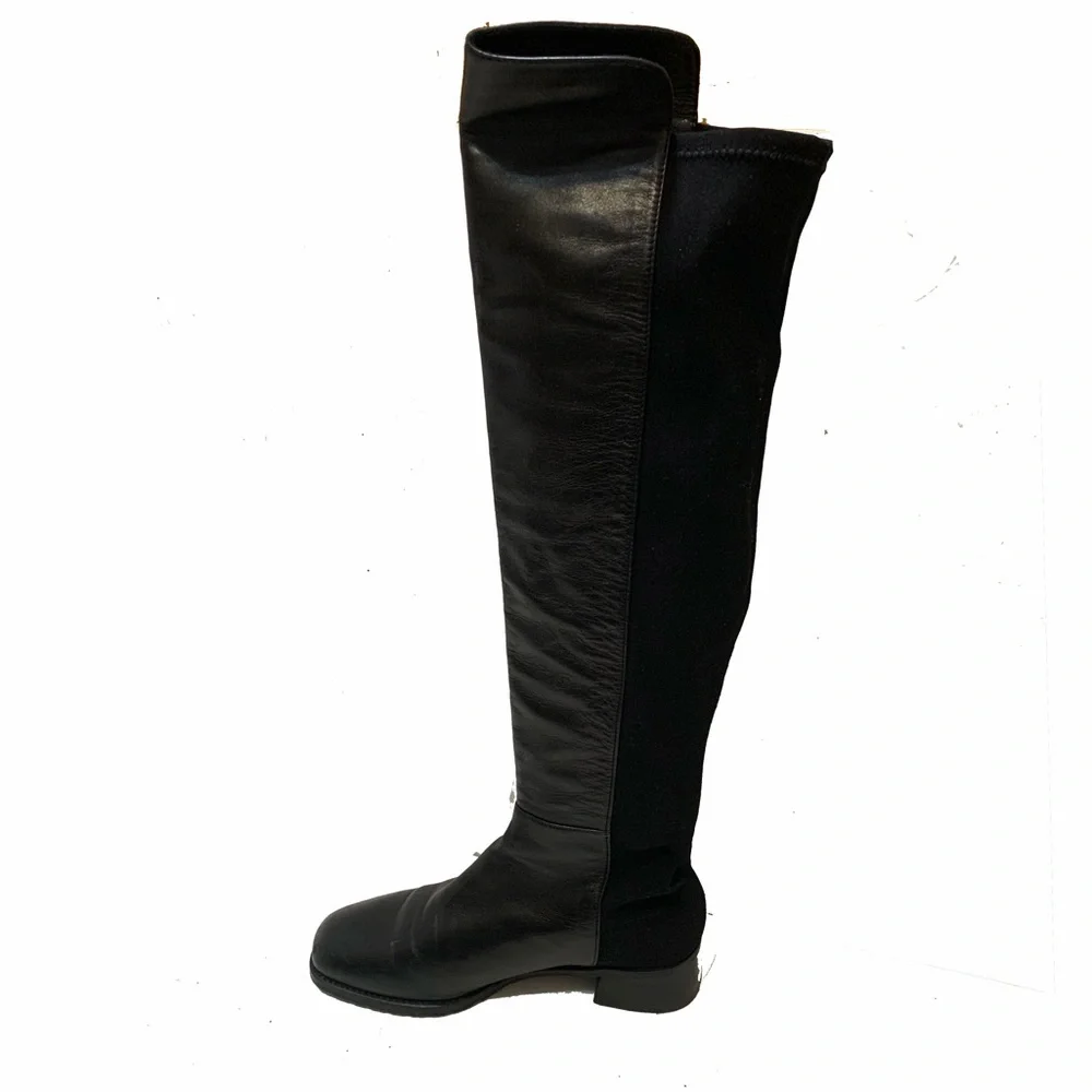 5 / Stuart Weitzman leather over-the-knee boots